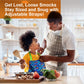 Nomsum Art Smock And Apron For Kids Child And Toddler For Cooking, Baking, Arts & Crafts