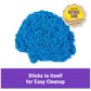 Kinetic Sand, 2.5lbs Blue Play Sand, Moldable Sensory Toys for Kids, Resealable Bag, Ages 3+