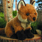 Aurora Adorable Miyoni Tots Fox Kit Stuffed Animal - Lifelike Detail - Cherished Companionship - Brown 9 Inches