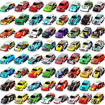 Jenaai 100 Pcs Mini Pull Back Cars Toy Cars Bulk Pull Back Cars Party Favors Die Cast Race Car For Boys Girls Christmas Party Fa