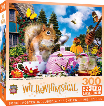 Masterpieces 300 Piece EZ Grip Jigsaw Puzzle - More Honey Please - 18x24
