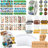 Fumete 121 Pcs Jungle Party Favors Safari Goodie Bags Stuffers For Boys Girls Include Jungle Animal Slap Bracelets Keychains Tem