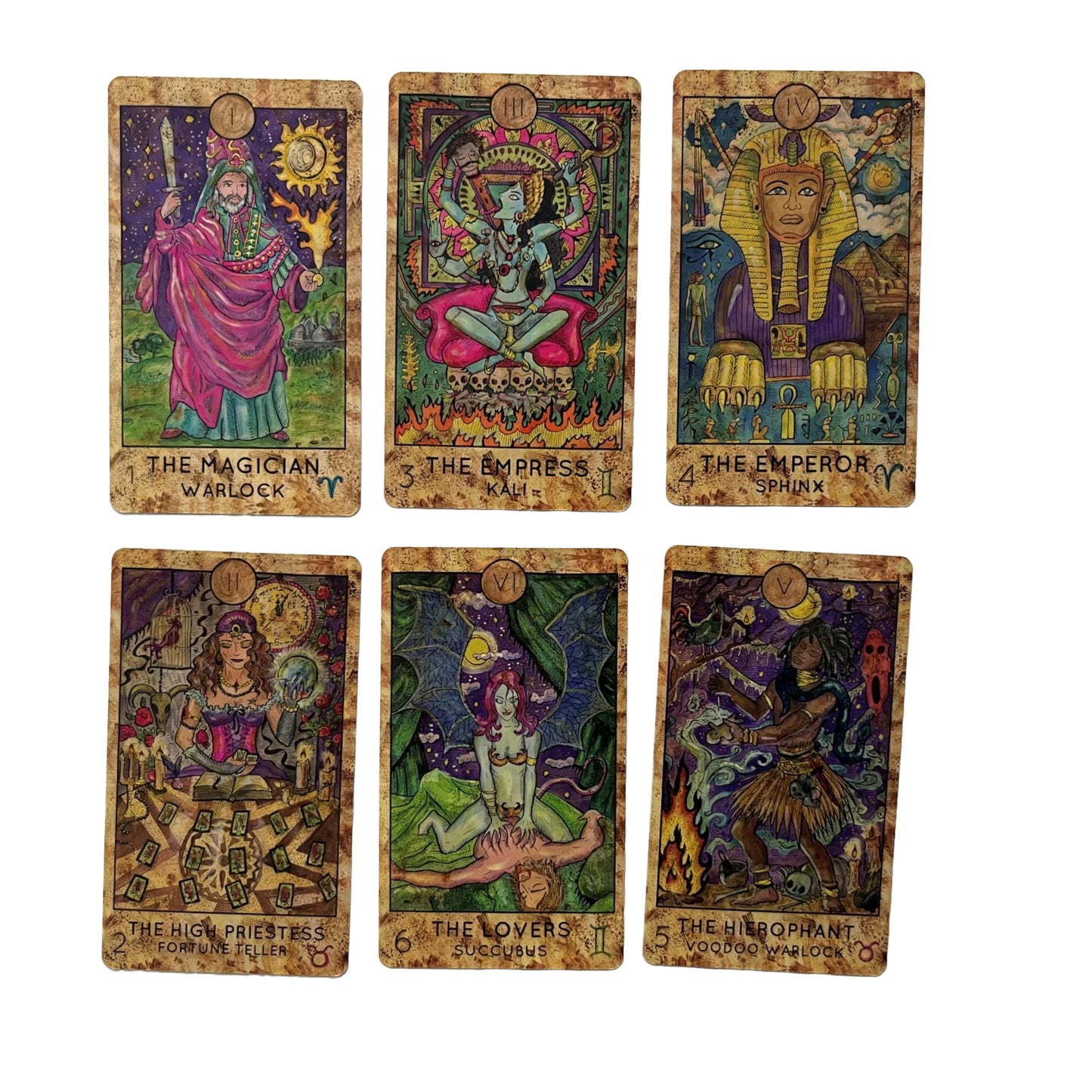 Vieux Monde Express Mythic Tarot & Guide | Authorized And Authentic Printing Of Vera Petruk'S Work