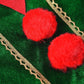 Relibeauty Elf Costume For Kids Santa Little Helper Kids Christmas Elf Dress Suit For Girls 6-7/130