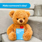 send a friend Toby The Teddy Bear Stuffed Animal Care Package  Someone Loves You Box  Great Gift for Any Reason (Love You Notecard)