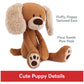 Gund Masi Puppy Dog Polyester Plush Plastic Pellets Stuffed Animal Take Along Friends Plushie Toy With Poly Bag For Children Age