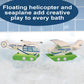 Bathblocks Floating Airport Set In Gift Box