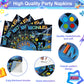 Lmjunzz Video Game Party Supplies 120 Pcs Set - Plates, Napkins, Forks, Perfect For Boys Birthday, Baby Shower, Serves 30