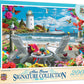 Masterpieces 2000 Piece Jigsaw Puzzle For Adults, Family, Or Youth - Coastal Escape - 39''X27''