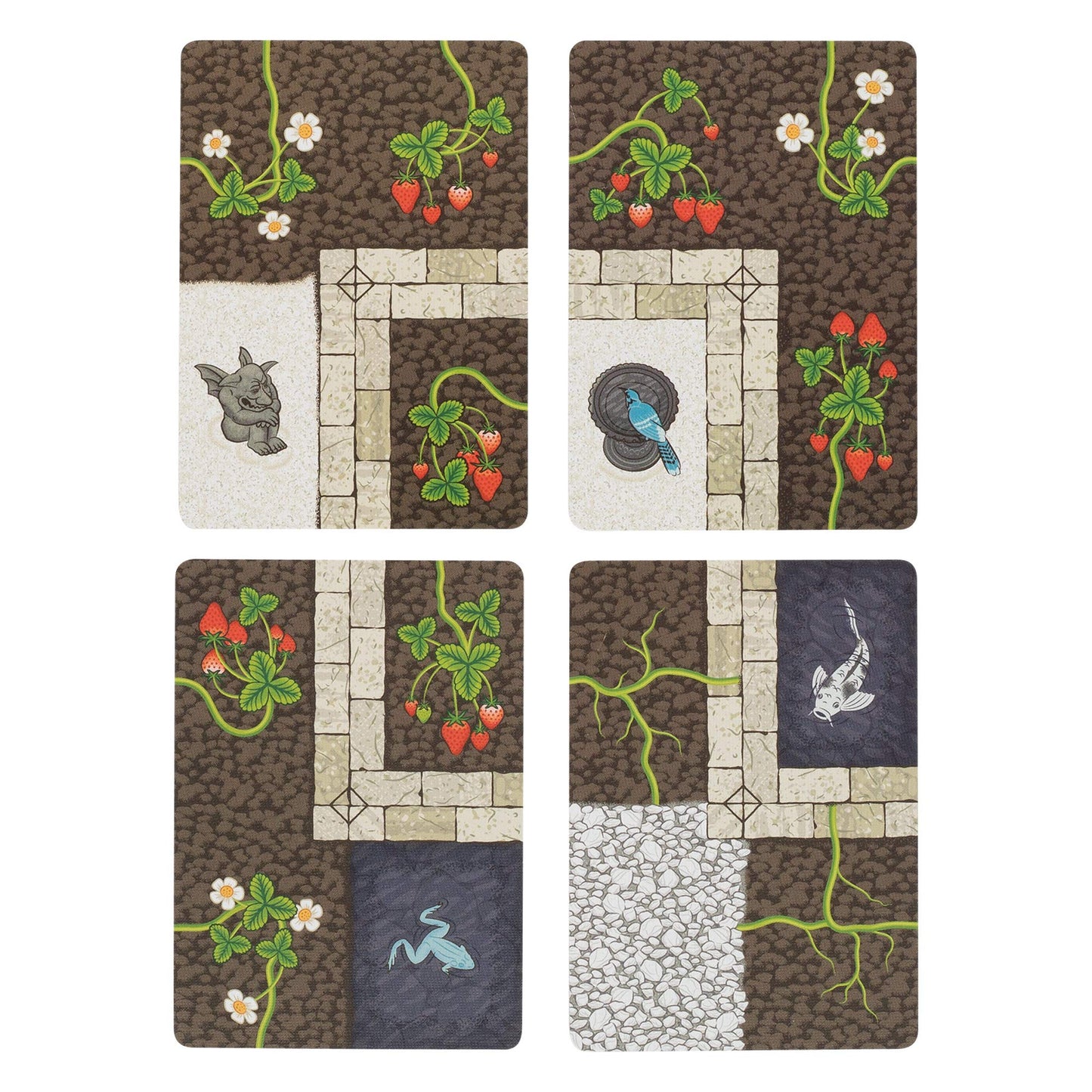 Stellar Factory Strawberry Sunset Card Game - Small, Multicolor, Paper