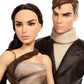 DC Collectibles Wonder Woman & Steve Trevor 2-Pack Figures, 12" Plastic Action Figures, Model FFB34