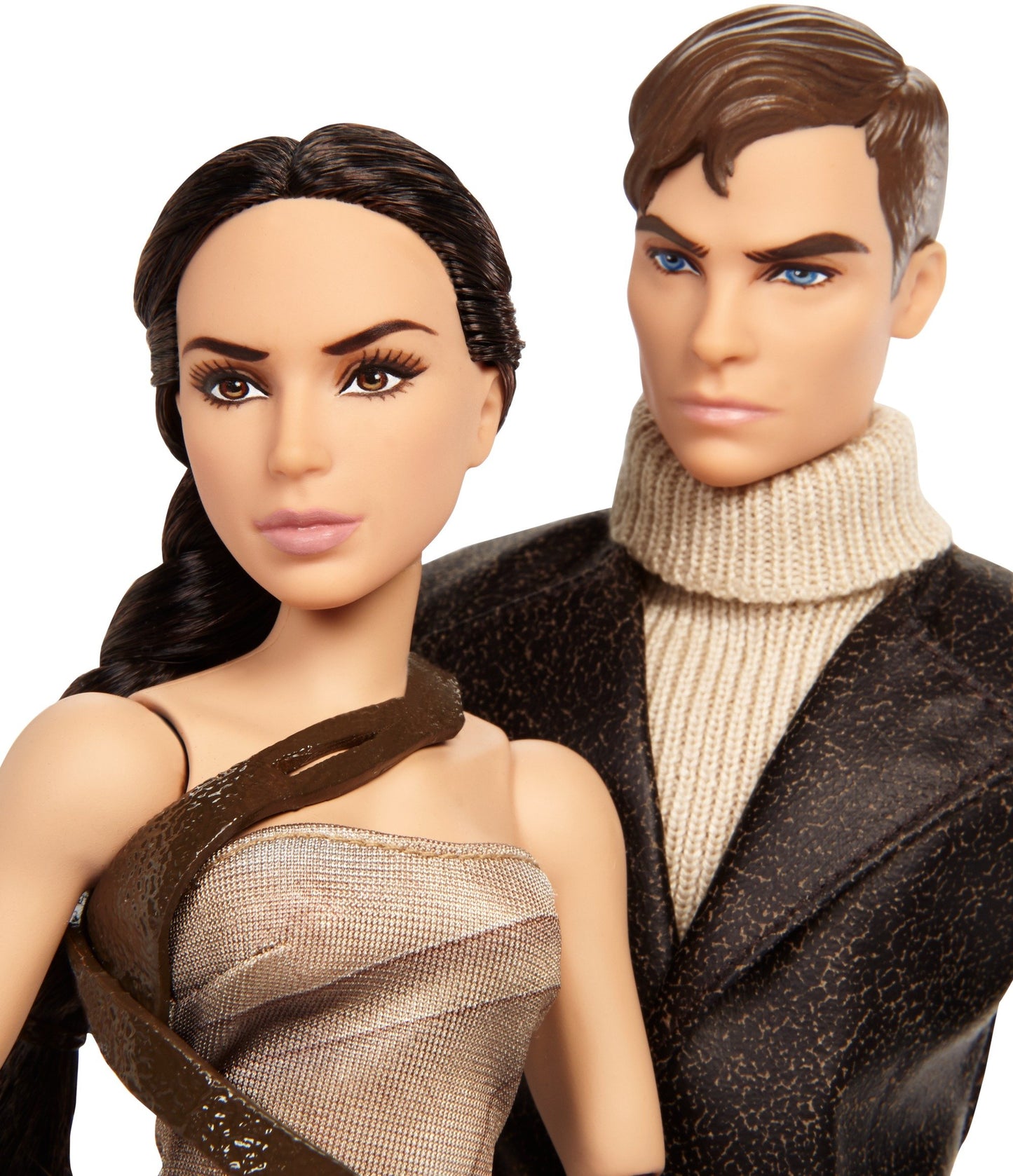 DC Collectibles Wonder Woman & Steve Trevor 2-Pack Figures, 12" Plastic Action Figures, Model FFB34