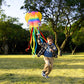 SYNCFUN Large Kite in The Rainbow Octopus- Easy-Fly Design for Kids and Adults with 328ft Line, Giant Beach Kites for Outdoor Fu