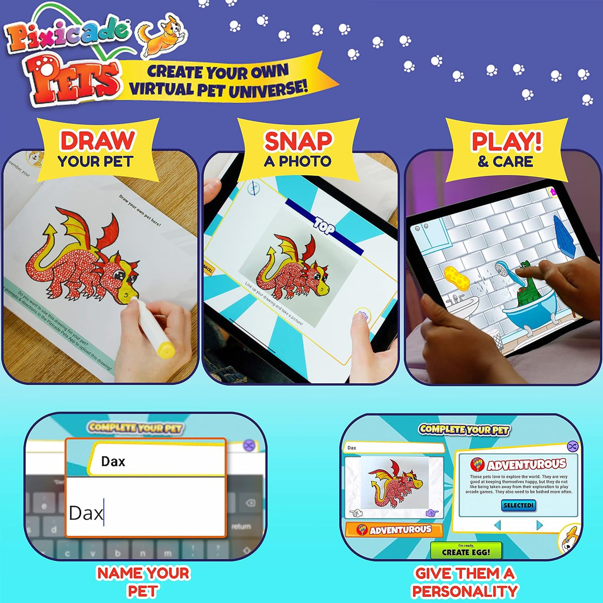Playable Drawings Game