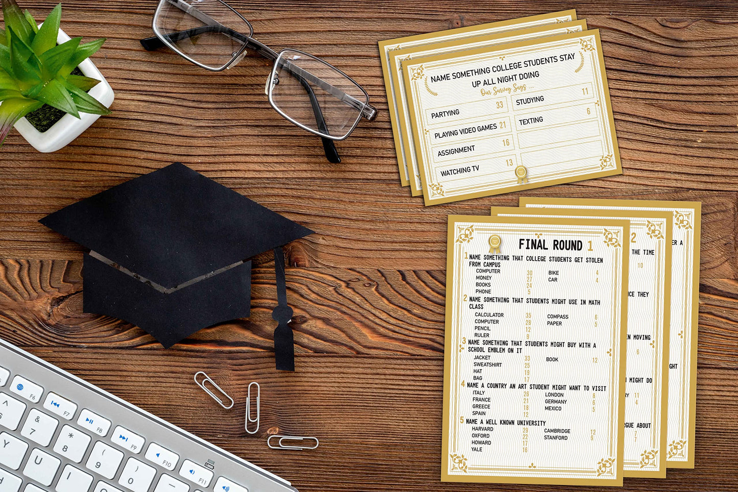 Graduation Friendly Feud Quiz  Graduation Feud Quiz  Graduation Decorations  Graduation Party Game  Graduation Activity  Grad Party Idea  Class Game  Feud Trivia Quiz (G02)