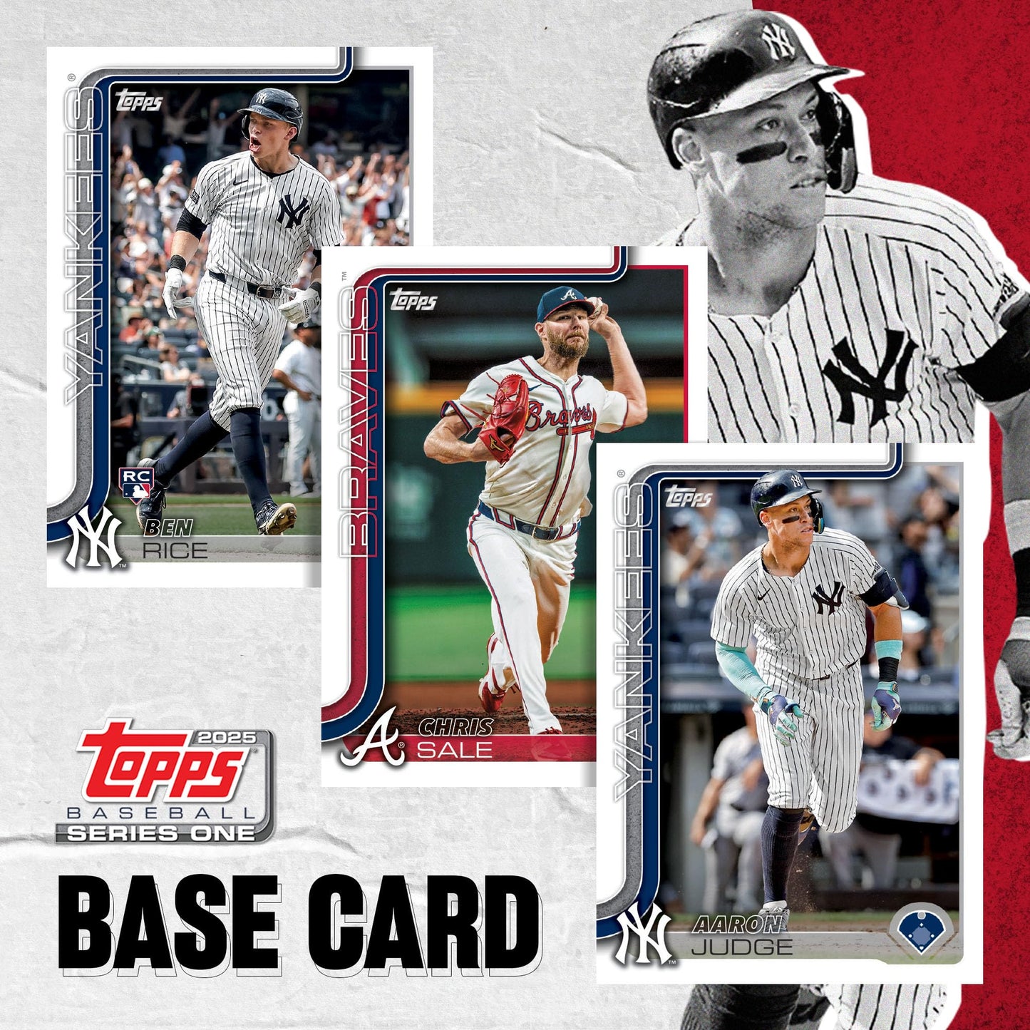 Topps 2025 Series 1 Baseball - Factory Sealed - Mega Box (224 Count, Mlb, Baseball Cards)