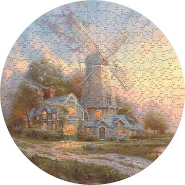 Ceaco 8 in 1 Multipack Jigsaw Puzzles - Thomas Kinkade - (2) 300, (4) 550, (1) 750, (1)