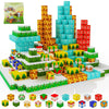 Simplefine Magnetic Blocks 100Pcs Set,Mine World Craft Building Block,Magnet Cubes For Boys And Girls 3+,Magnetic Toys, Magnet B