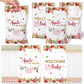 ArianQicult Apple Baby Shower Party Favor Bags - 50Pcs Welcome Baby Goodie Candy Treat Gift Bags Apple of Our Eye Party Decorati