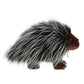 Aurora® Realistic Miyoni® Porcupine Stuffed Animal - Black, 10 Inches - Lifelike Detail for Cherished Companionship