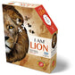 E11Even, Llc Madd Capp Puzzles - I Am Lion - 300 Pieces - Animal Shaped Jigsaw Puzzle (6016)