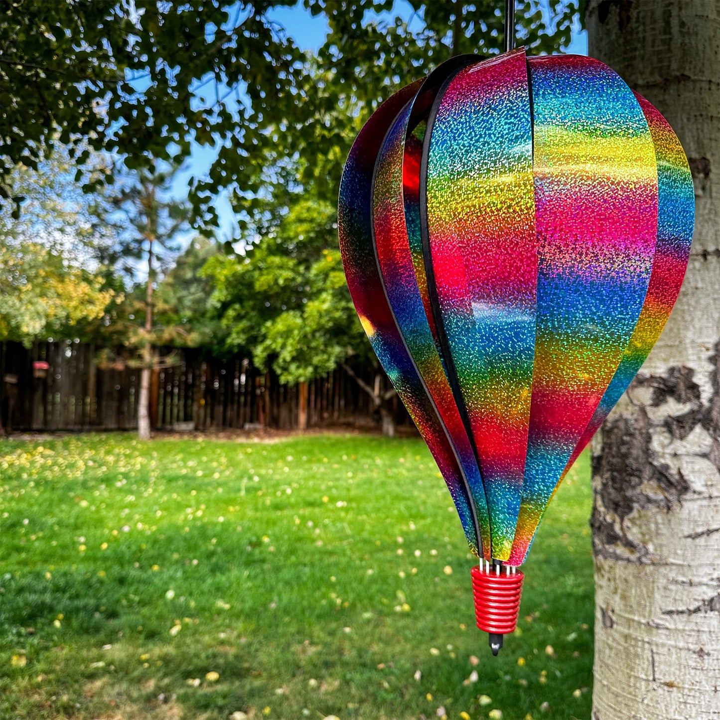 n The Breeze Rainbow Whirl 10-Panel Hot Air Balloon,18 Balloon