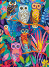 Cross & Glory 1000 Piece Jigsaw Puzzle - Hootenanny Design, Large Size, 1.8MM Thickness Cardboard, Vibrant Owl & Garden Theme