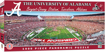 Alabama Panoramic 1000 Pc End Zone