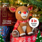 Kids Preferred Santa Claus Rudolph The Red-Nosed Reindeer Musical Stuffed Animal, Baby'S First Christmas Plush, 8 Inches