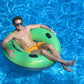 Swimline 42'' Suntanner Inflatable Pool Ring | Classic 1 Pack Floating Tube For Summer Relaxation | Color May Vary