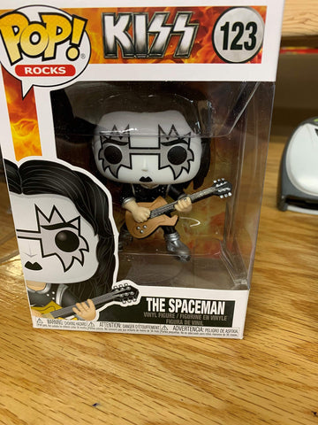 Funko Pop! Rocks Kiss - Spaceman Vinyl Figure, Standard Size, Multicolor, Model 28506