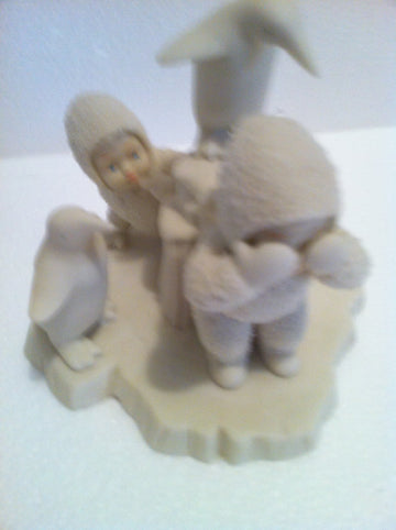 Snowbabies 'You Can'T Find Me' Department 56 Figurine Retired 1996 Rare
