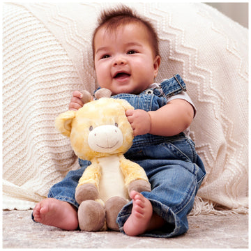 Baby Gund Lil Luvs Collection, Bodi Giraffe Premium Plush Stuffed Animal For Babies, Yellow/Brown, 12