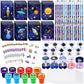 Faccito 86 Sets Space Party Favors Astronaut Party Favors Space Stationery Set Classroom Reward Gifts Prizes Notepads Pencils St