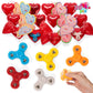 Joyin 20 Pack Valentines Cards With Fidget Spinner And Red Prefilled Hearts, Stress Relief Hand Finger Spinner Fidget Toys For B