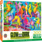 Masterpieces 300 Piece EZ Grip Glow in The Dark Jigsaw Puzzle - Singing Seahorses - 18x24