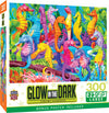 Masterpieces 300 Piece EZ Grip Glow in The Dark Jigsaw Puzzle - Singing Seahorses - 18x24