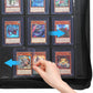 Sibonic 9 Pocket Toploader Binder, Holds 360 3   X4    Toploader Hard Cases, Sleeves Card Collection Binder, 20 Double Sided Pag