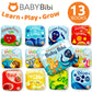 Baby Bath Books Mega Set (Pack Of 13 Books) - Educational Waterproof Baby Bathtime Plastic Books For Bath Tub With Animals, Colors, Numbers And Abc Letters - Learning Toy Books For Babies And Toddlers