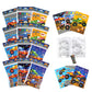 Tinymills Monster Truck Coloring Book Set With 12 Coloring Books And 48 Crayons Monster Truck Birthday Party Supplies Favor Bag Filler Carnival Prizes Rewards Classroom Party
