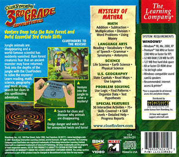 Surplusoft Distribut Clue Finders 3Rd Grade Educational Computer Game