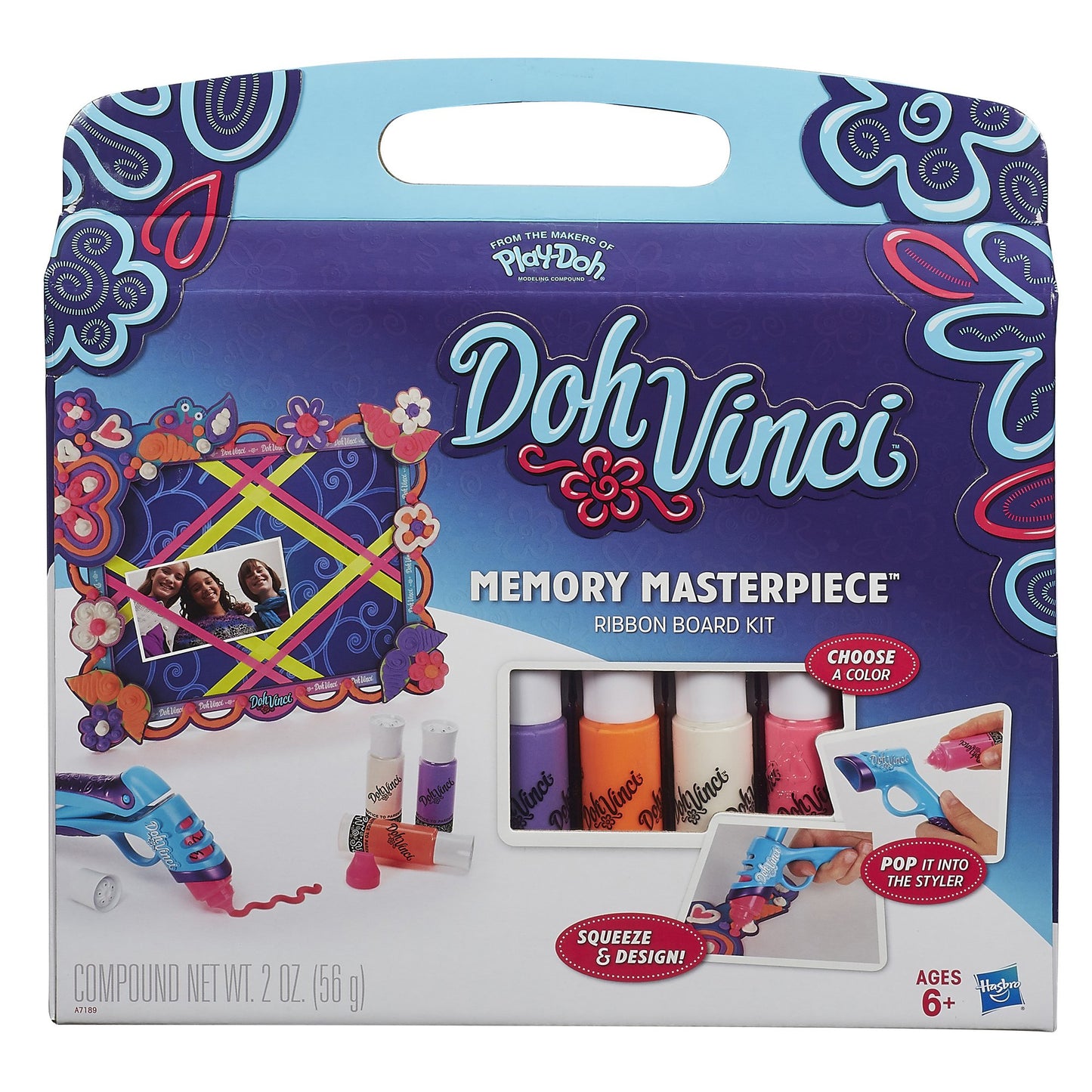 Play-Doh DohVinci Memory Masterpiece Complete Ribbon Board Kit