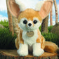 Aurora® Miyoni® Fennec Fox Stuffed Animal - Realistic Detail, Brown, 9 Inches, Polyester, Model 26268
