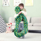 Ikasa Giant Snake Stuffed Animal Plush Toy,106' Large Cobra Cute Jumbo Soft Toys,Huge Big Size Fluffy Plushy Fat Oversized Plushie,Gifts For Kids