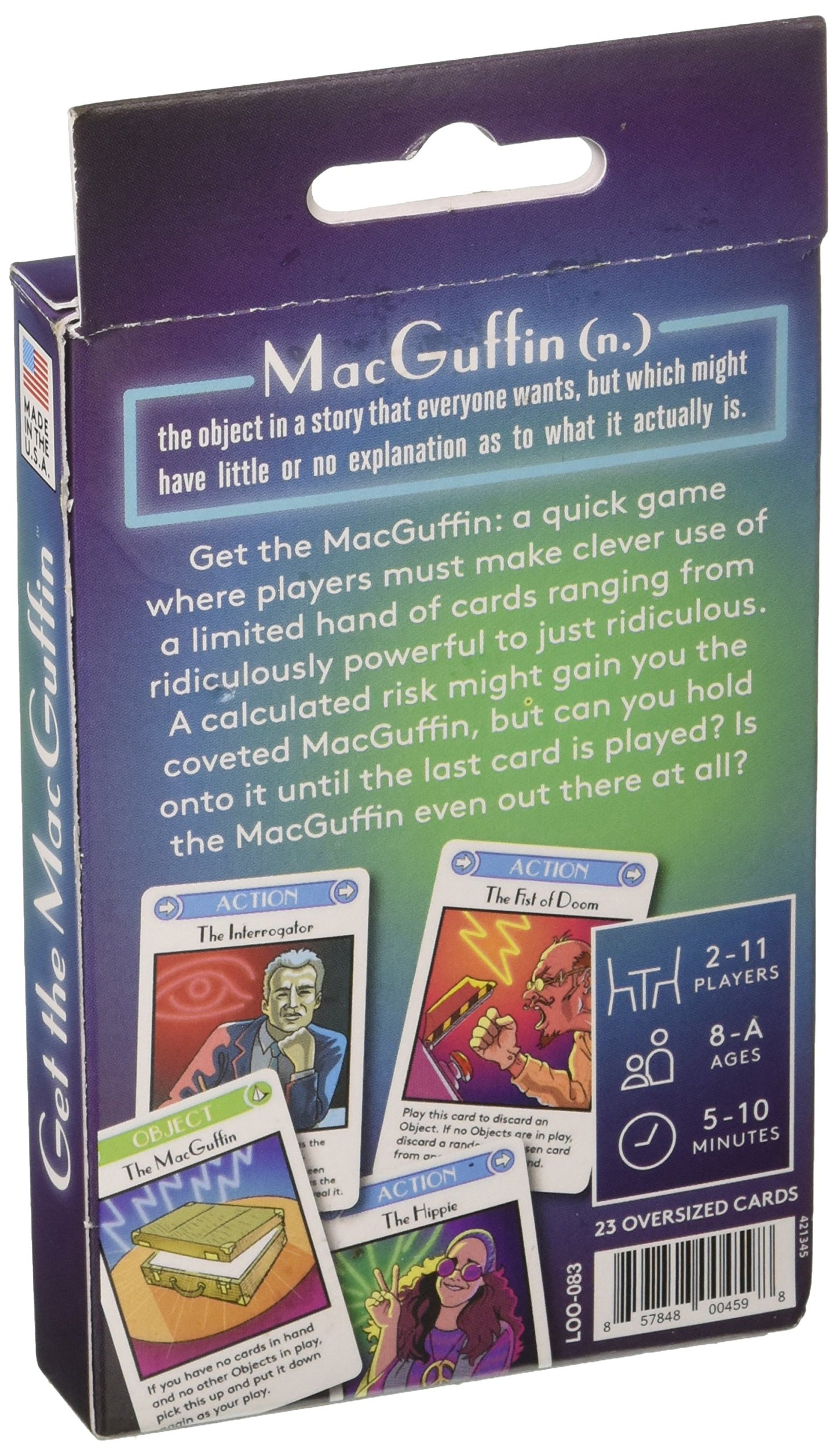 Looney Labs Get The MacGuffin - Pop Culture Twist for All Ages