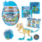 ZURU SMASHERS Dino Ice Age Mini Surprise Egg - T-Rex Skeleton, Model 7456, Small Size, Color May Vary, Polypropylene Material