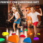 Stepping Stones for Kids Indoor & Outdoor Activity Slip-resistant help to Improve Coordination, Strength and Balance 11 pieces