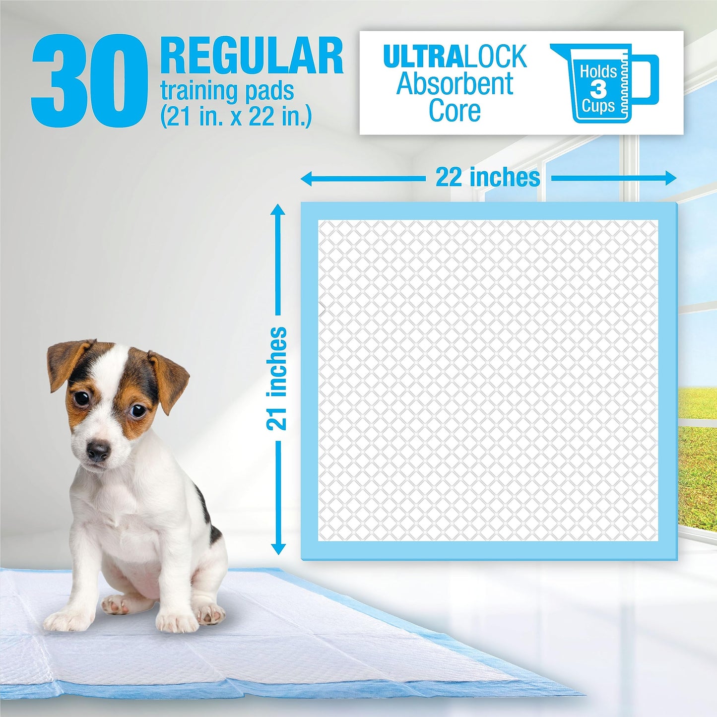 Ruffin' It Lil' Squirts Puppy Training Pads 50 Pk