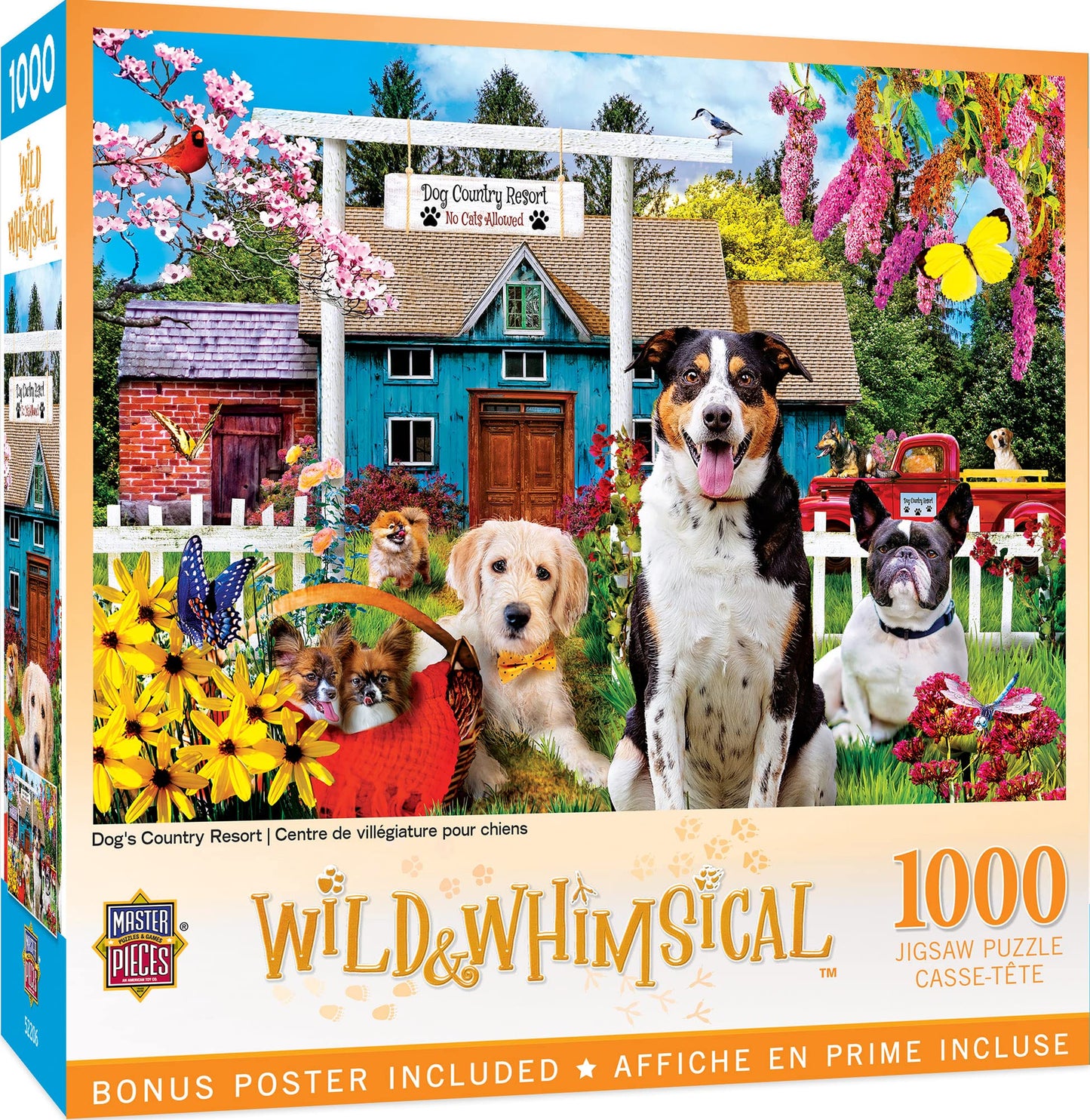 Dog Country Resort 1000 Pc