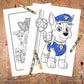 PAW Patrol 48 Count Crayons in Tuck Box